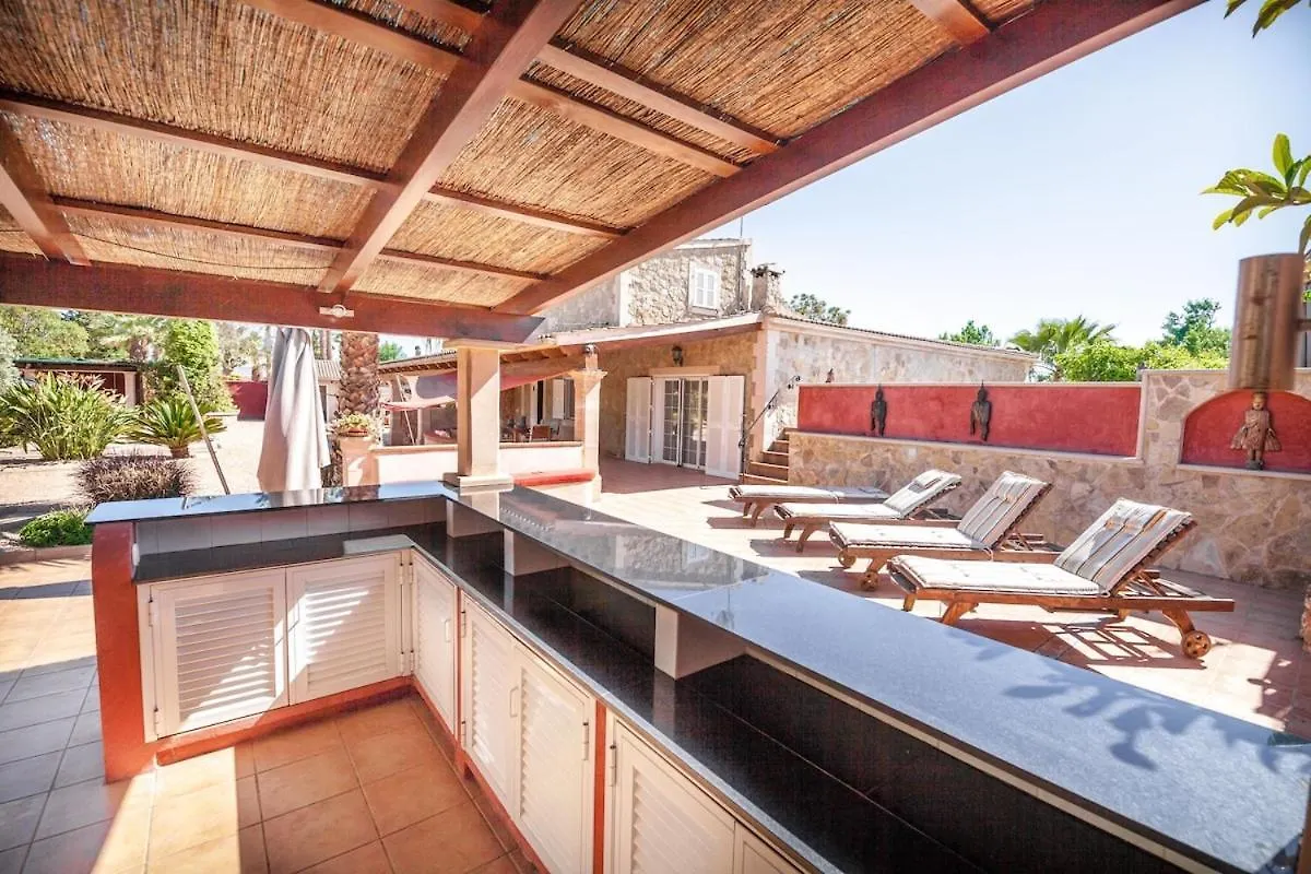 Villa Refugio Spacious Finca Pool Bbq Office 柳奇马约尔 0*,