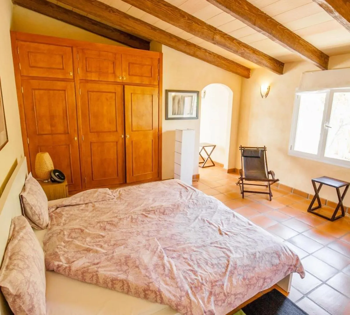 度假居 Villa Refugio Spacious Finca Pool Bbq Office 柳奇马约尔